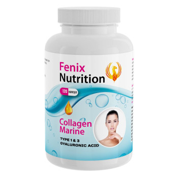 Колаген Collagen Marine Complex, ТМ SPORT-FENIX ,Type I та III, 120 капсул