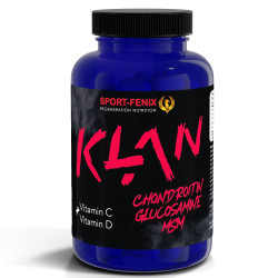 KLAN Захист суглобів Хондроітин Глюкозамін MSM + Vitamins С&D3 ТМ SPORT-FENIX, 180 капсул KLAN Захист суглобів Хондроітин Глюкозамін MSM + Vitamins С&D3 ТМ SPORT-FENIX, 180 капсул