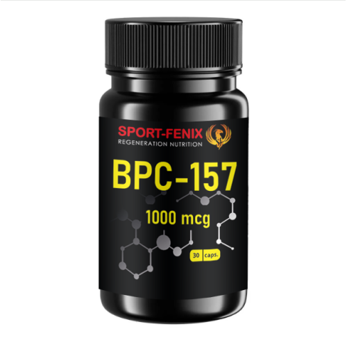 BPC-157, ТМ SPORT-FENIX, 1000 мкг, 30 капсул BPC-157, ТМ SPORT-FENIX, 1000 мкг, 30 капсул