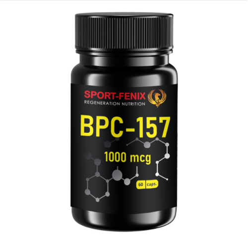 BPC-157, ТМ SPORT-FENIX, 1000 мкг, 60 капсул BPC-157, ТМ SPORT-FENIX, 1000 мкг, 60 капсул