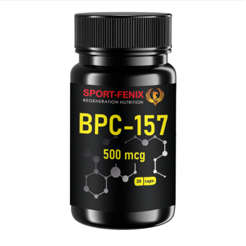 BPC-157, ТМ SPORT-FENIX, 500 мкг, 30 капсул BPC-157, ТМ SPORT-FENIX, 500 мкг, 30 капсул